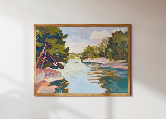 Barton Springs Creek Austin Texas